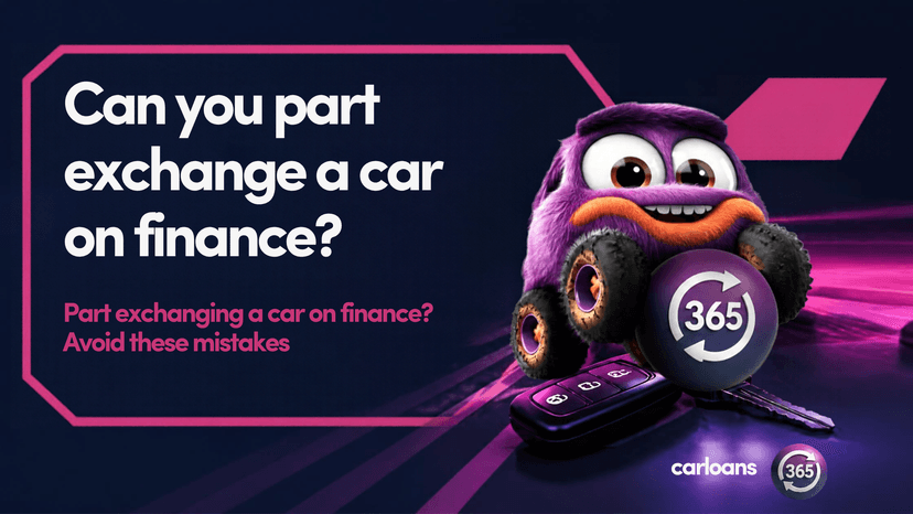 Can you part exchange a car on finance?
