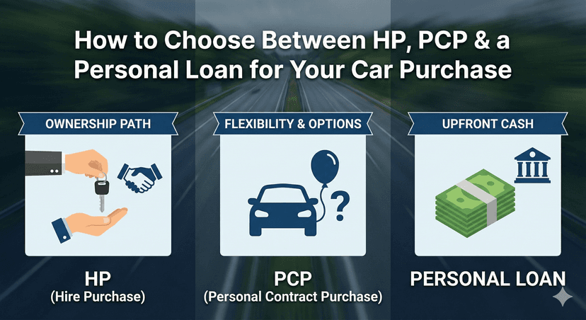 How to Choose Between HP, PCP & a Personal Loan for Your Car Purchase